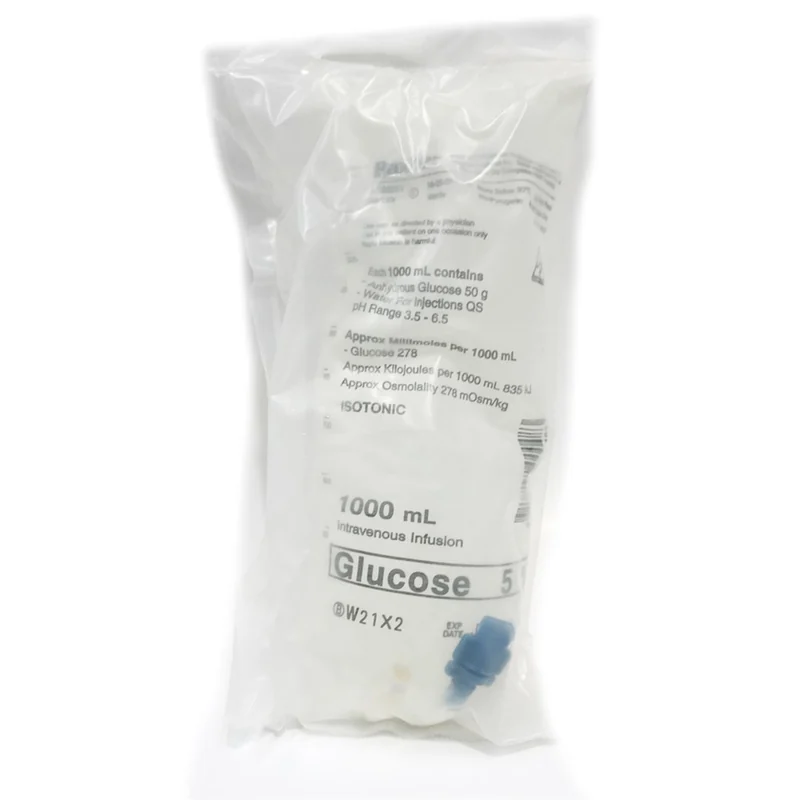 GLUCOSE 5% BP ADC 1000ML