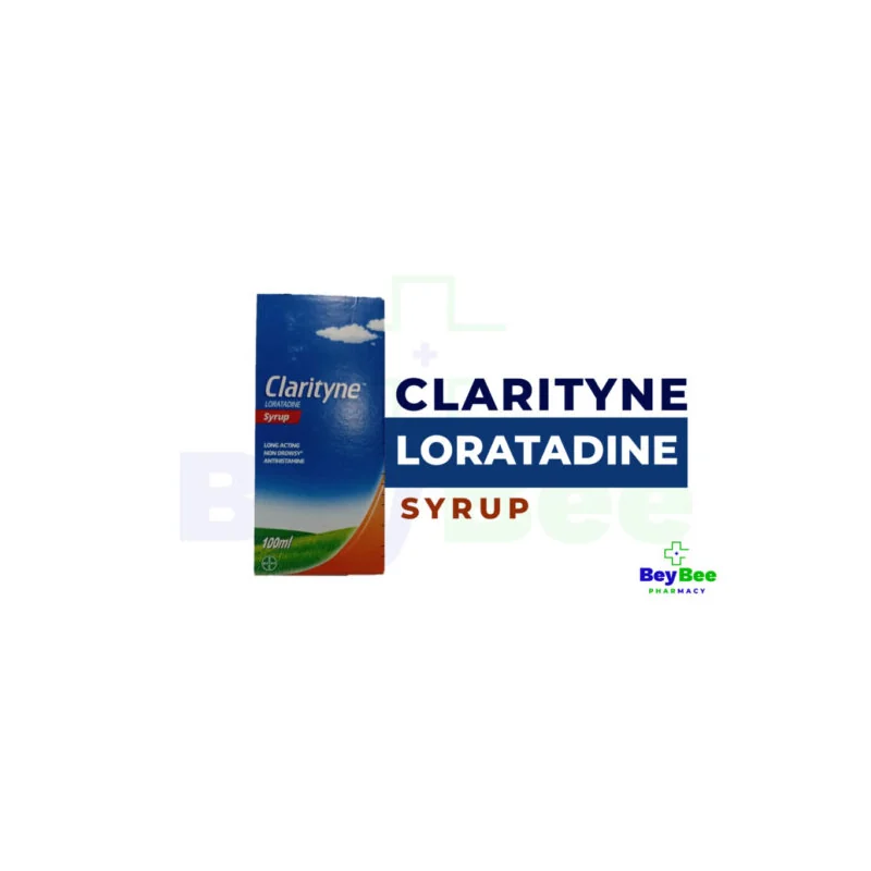 CLARITYNE SYRUP 100ML LORATADI
