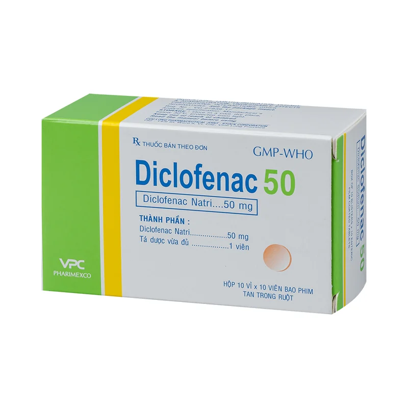 DICLOFENAC 50MG 10S LOFNAC