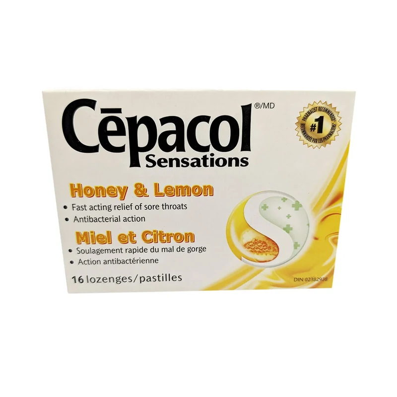 CEPACOL HONEY LEMON 8X5G