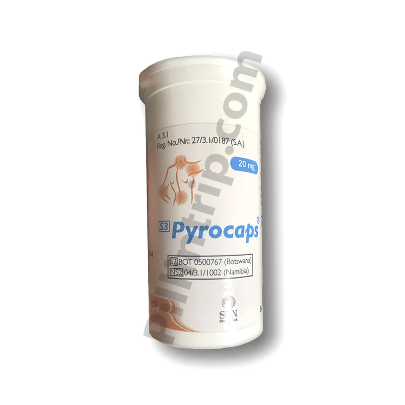 PYROCAPS 20MG CAPS 30,S