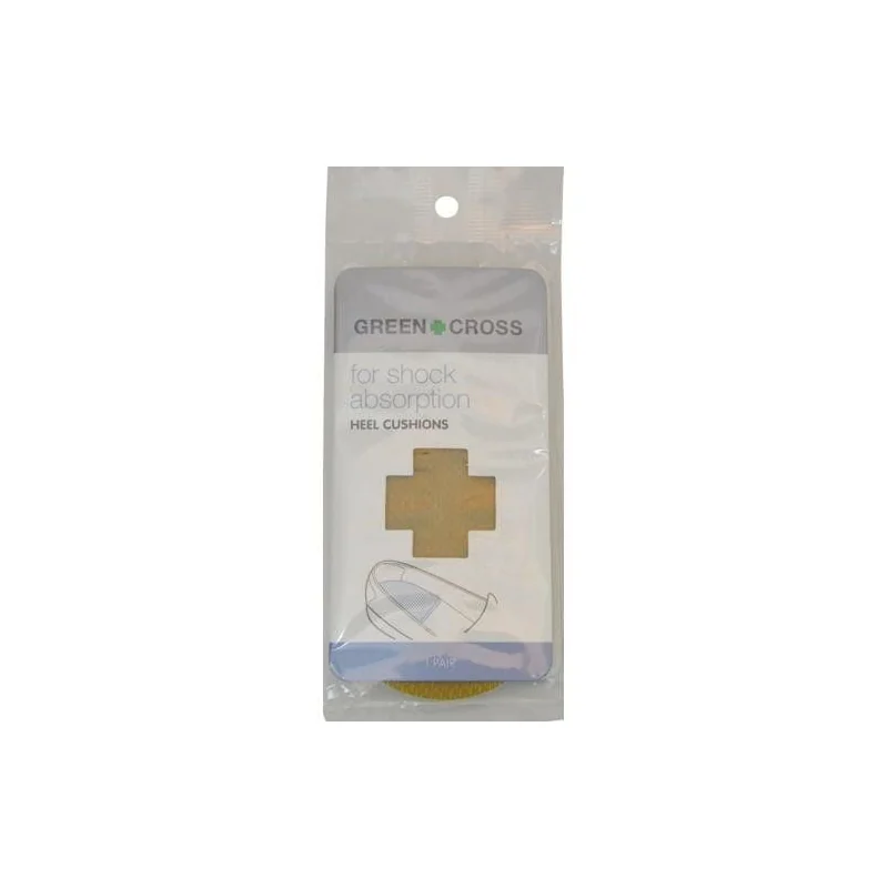 GREEN CROSS HEEL CUSHIONS