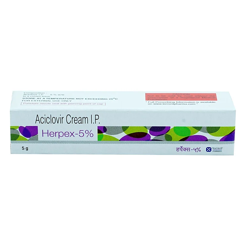 HERPEX CREAM 5%, 5G