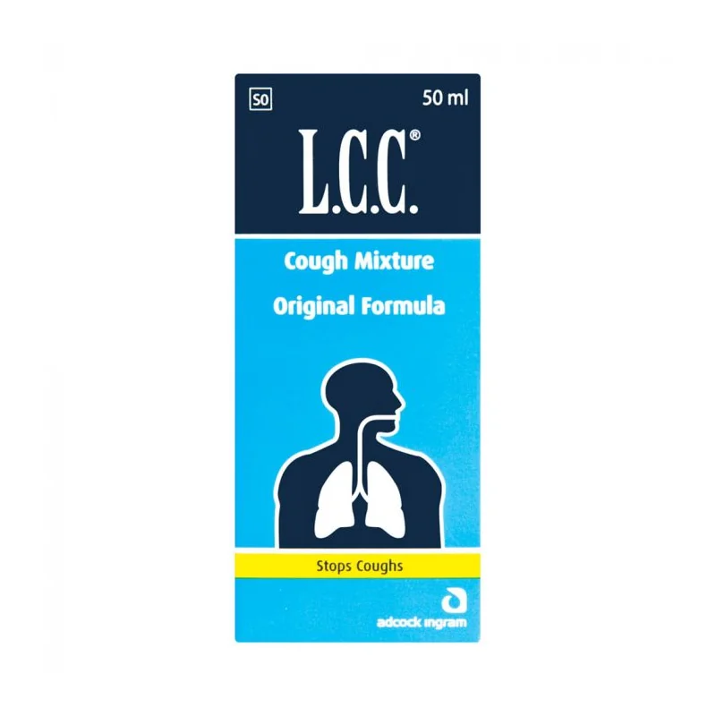 L.C.C COUGH MIXTURE ORIG 50ML
