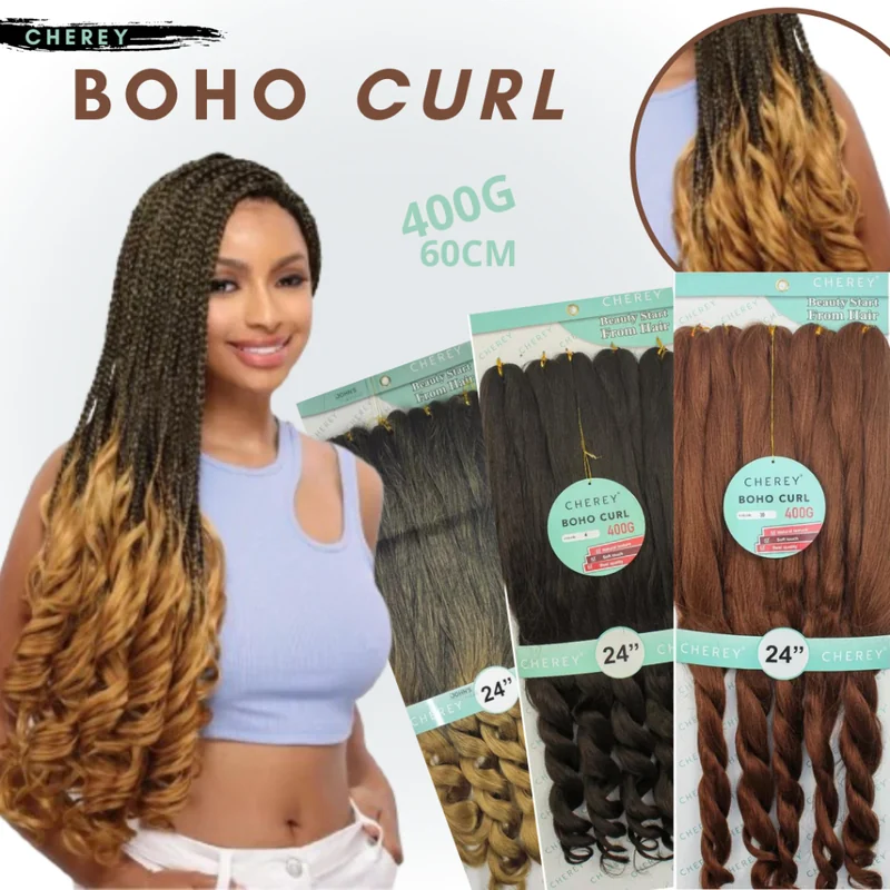 BOHO CURL #2/30 400G EMERALD