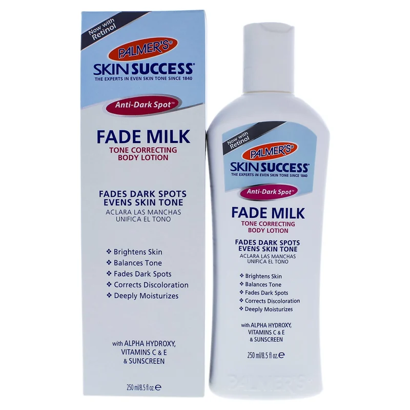 PALMERS FADE MILK B/LOT 250ML