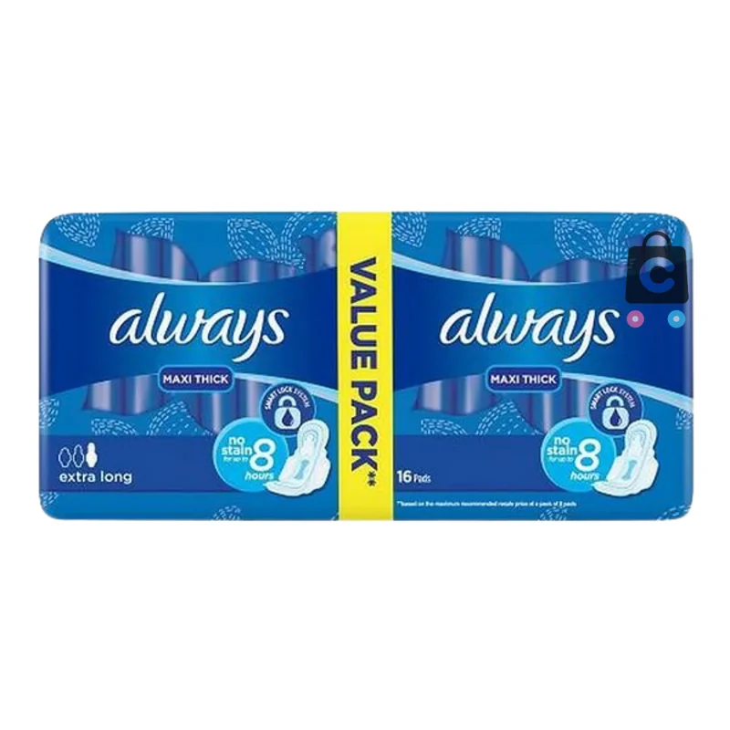 ALWAYS V/PACK MAXI THICK 20S