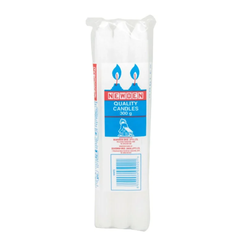 CANDLE NEWDEN WHITE 1X1