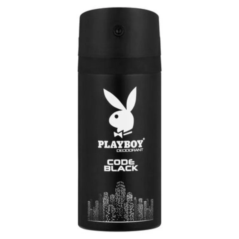 PLAY BOY DEO 150ML CODE BLACK