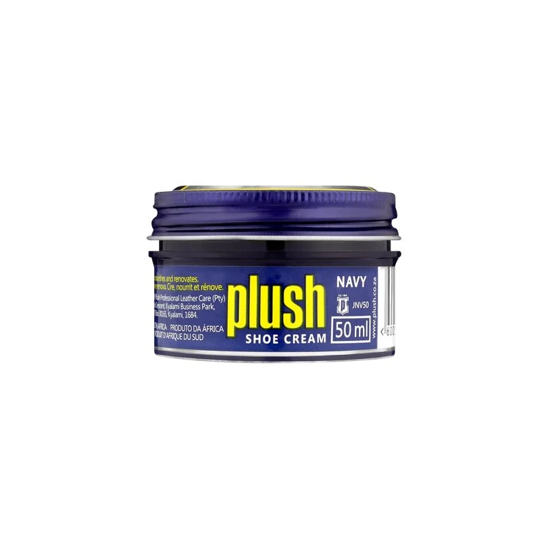 PLUSH SHOE CREAM NAVY 50ML