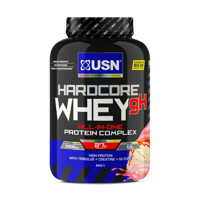 USN HARDCORE WHEY GH VANILA908