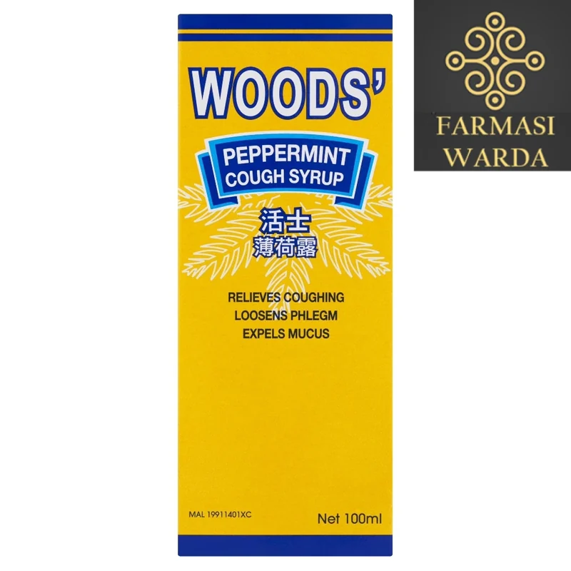 WOODS PEPP PEAD COUGHS 100ML