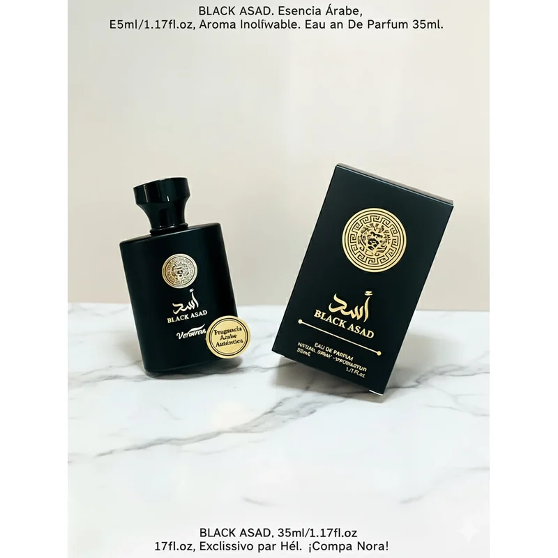 PERFUME BLACK ASAD 35ML