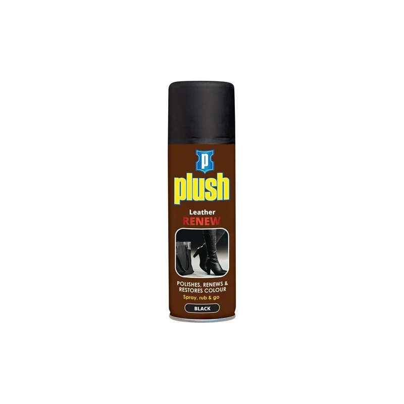 PLUSH LEATHER RENEW 200ML BLAC