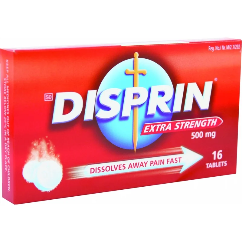 DISPRIN XTRA STRENGTH 16S TABS