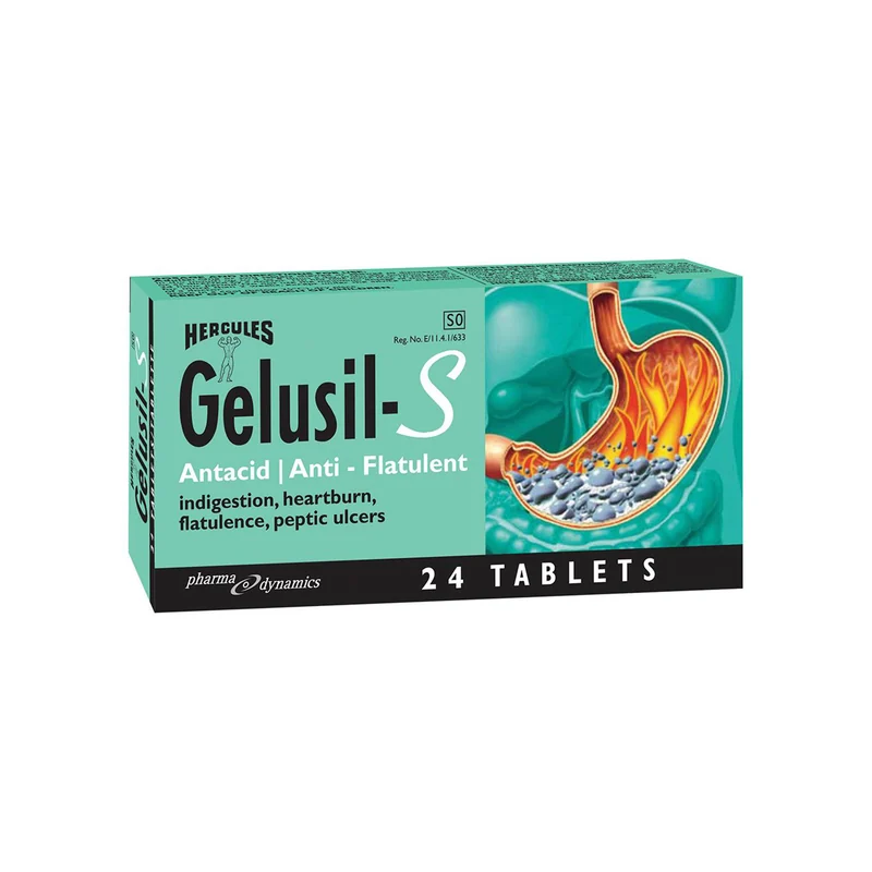 GELUSIL-S TABLETS 24'S
