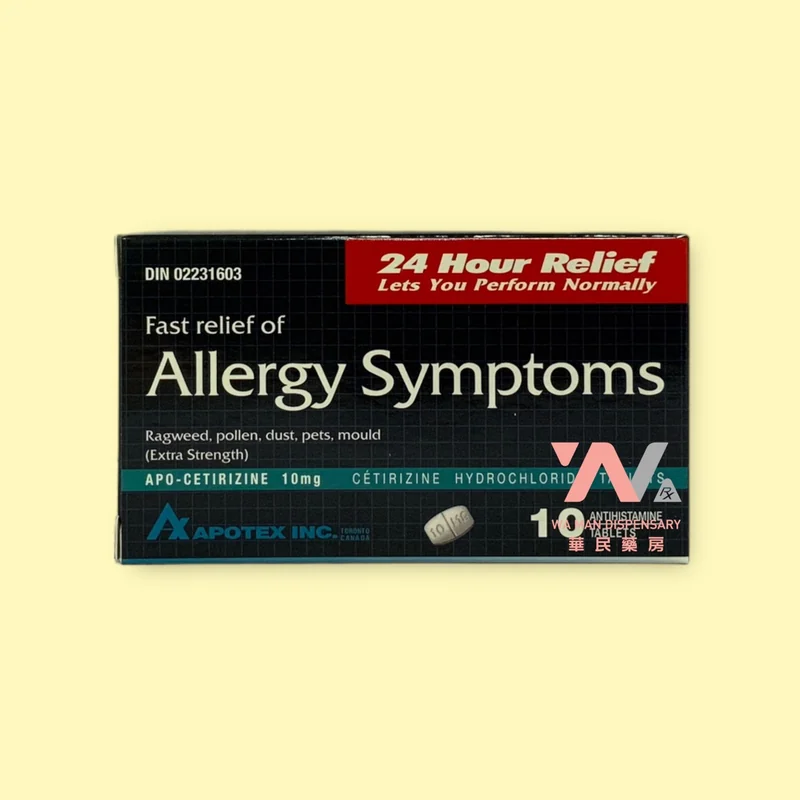 APO-CETIRIZINE 10MG 1X1