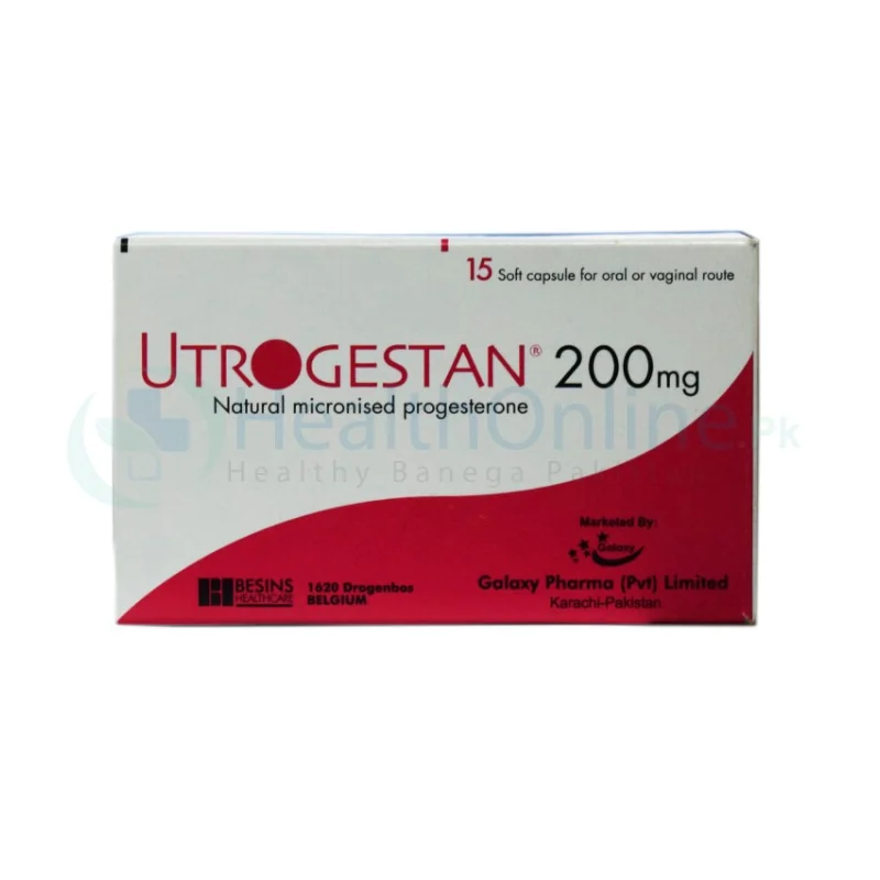 UTROGESTAN CAPS 200MG 15S