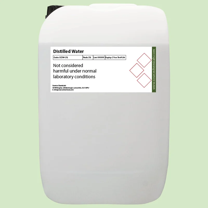 DISTILLED WATER 25L