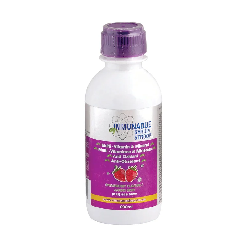 IMMUNADUE SYRUP 200ML STRAWBER
