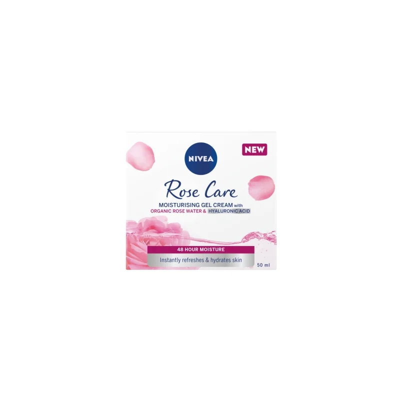 NIVEA ROSE CARE MOIST CRM 50ML