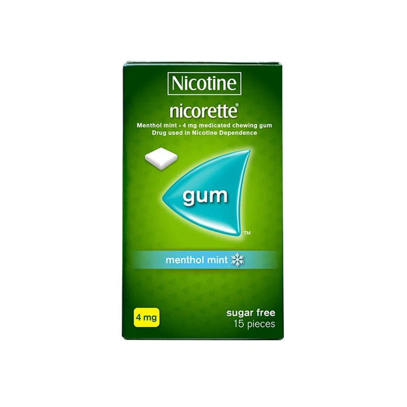 NICORETTE GUM MINT 4MG 15S