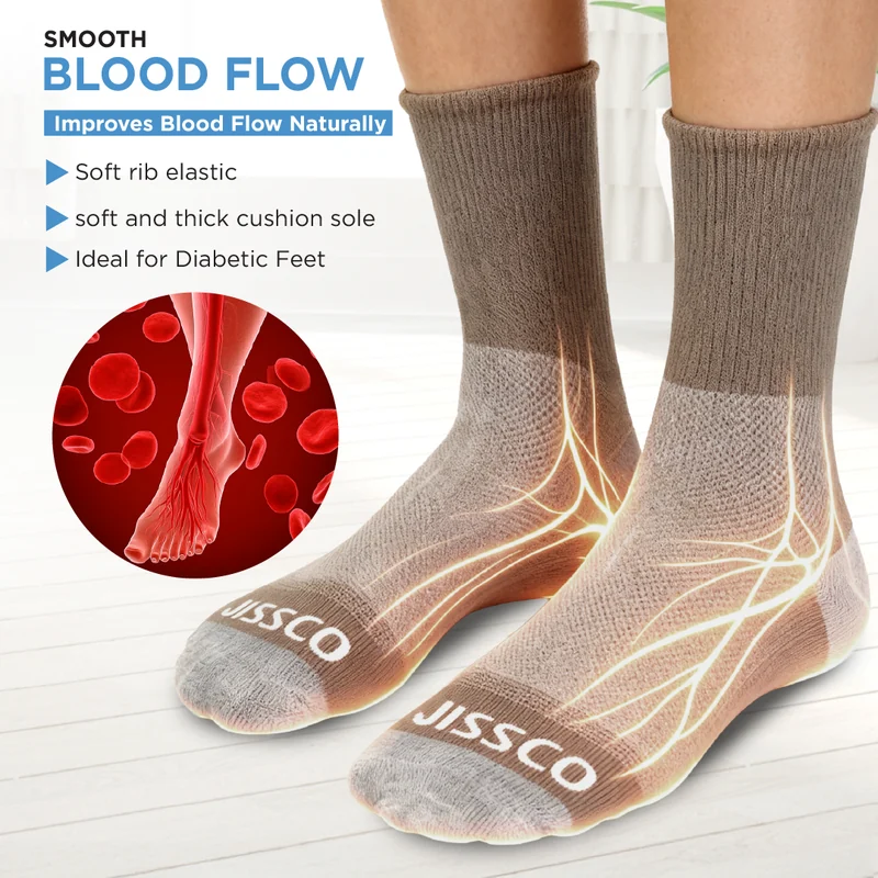 VISSCO DIABETIC SOCKS 0750 UNI
