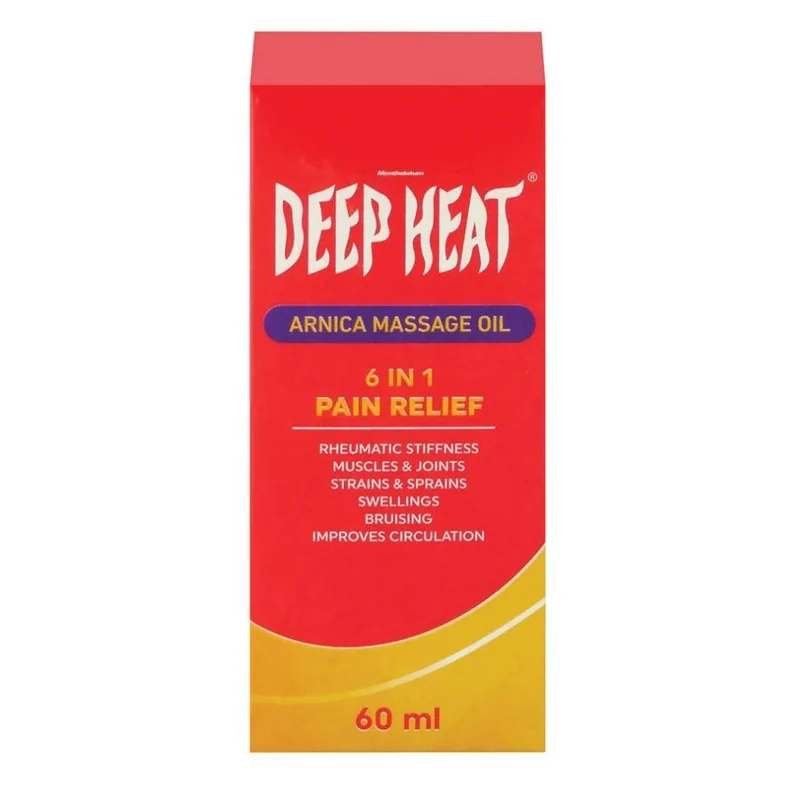 DEEP HEAT ARNICA MASAGE OIL60M