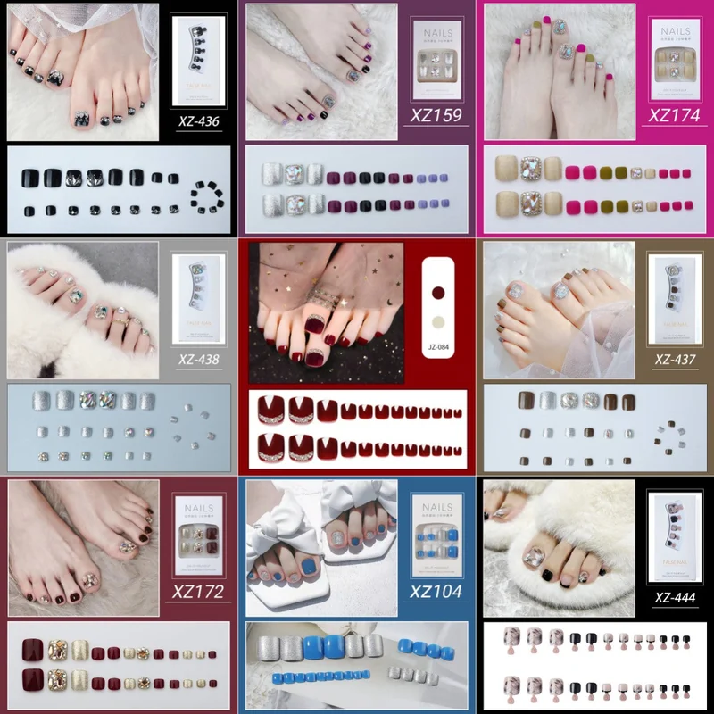 TOE NAILS SET 12'S