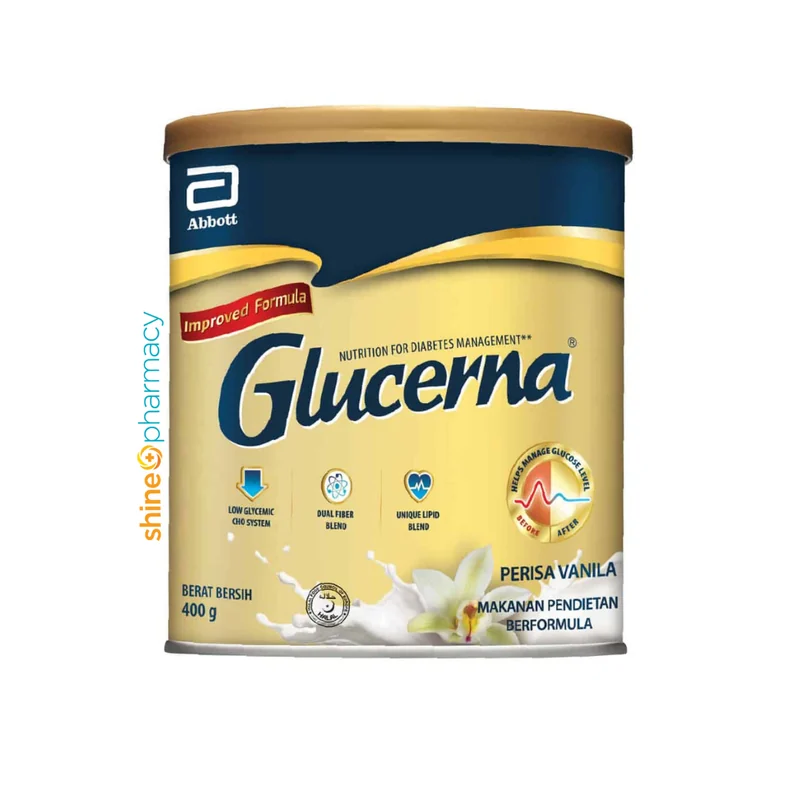 GLUCERNA 400GM VANILA
