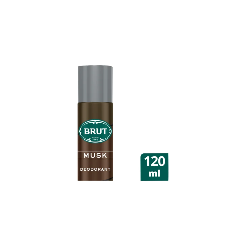 BRUT DEODRANT MUSK 120ML