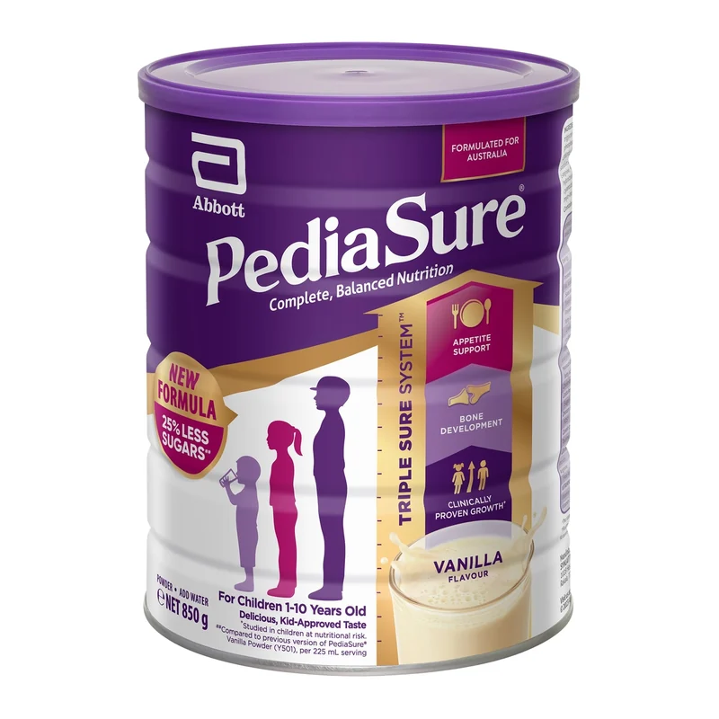 PEDIASURE 3+ VANILLA 850G
