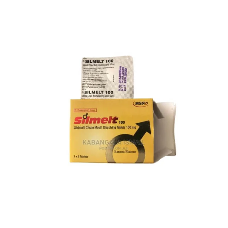 SILMELT(SILDENAFIL)100MG 4TABS