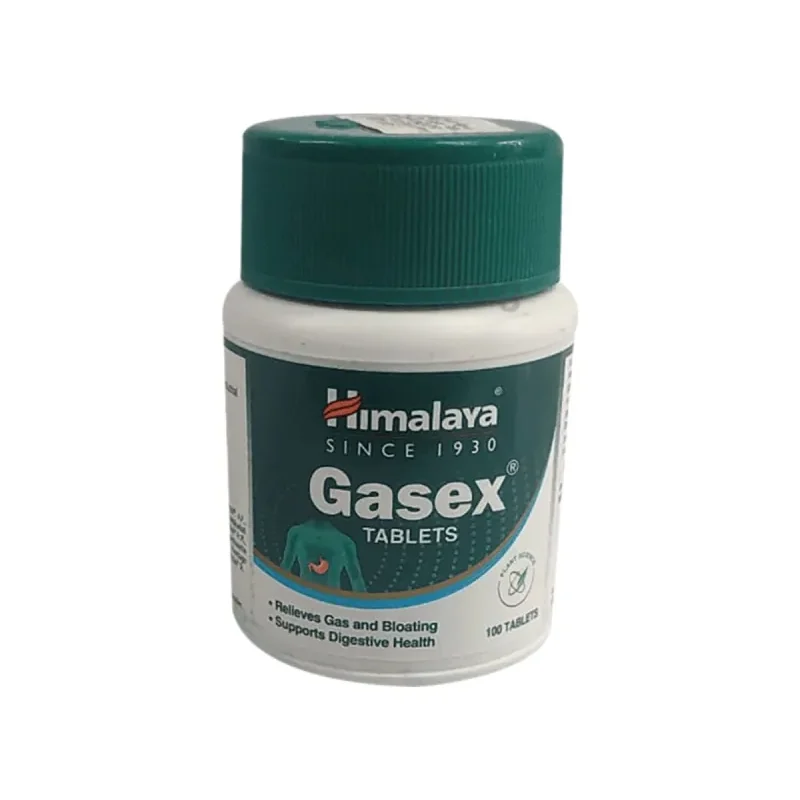 HIMALAYA GASEX TABS 100S