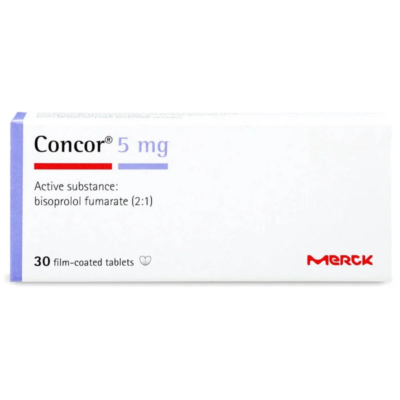 CONCOR 5MG 30'S 1X1