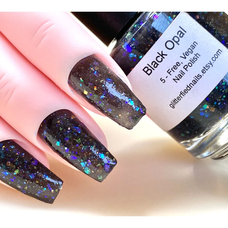 NAIL POLISH BLACK OPAL 20MLASS