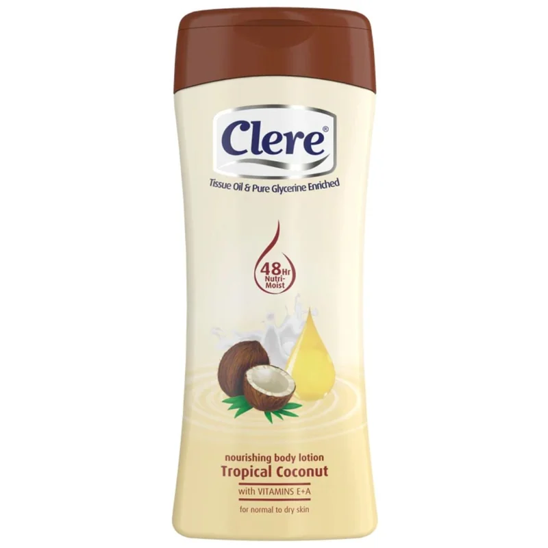 CLERE LOTION 400ML TROPICALCOC
