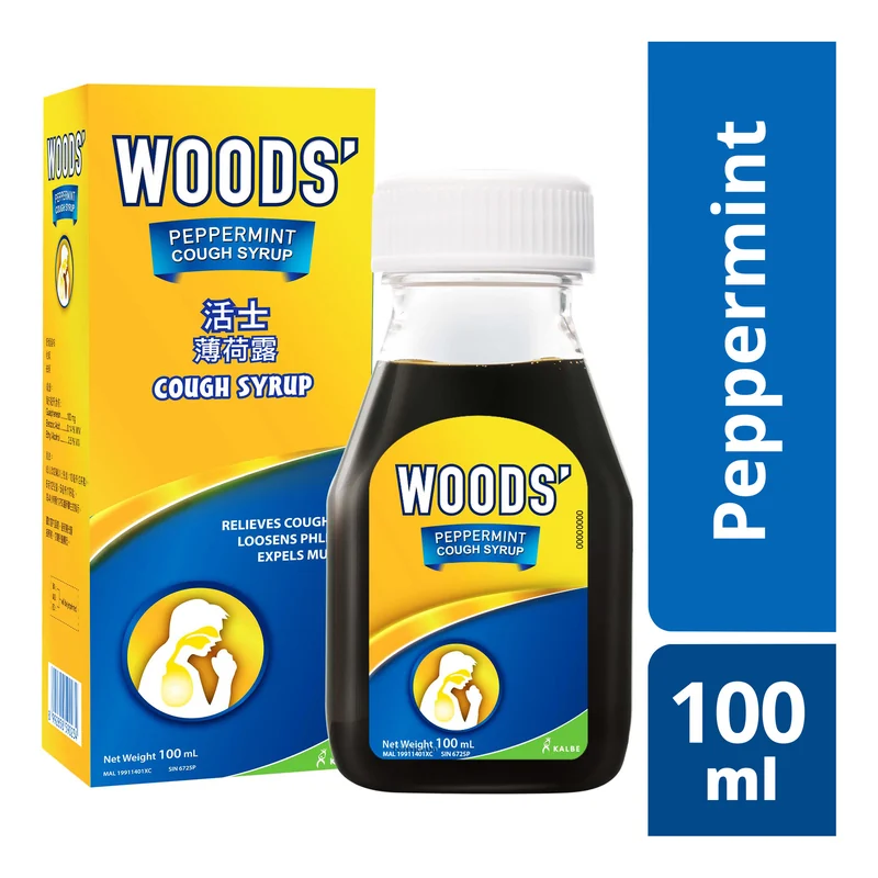 WOODS PEPP CURE ADULT 100ML