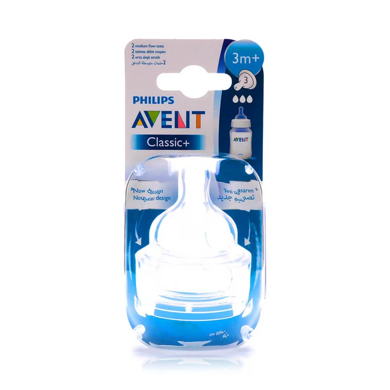 PHILIPS AVENT TEAT/SIL/3M+/2S