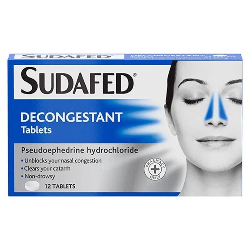 SUDAFED TABS 10S