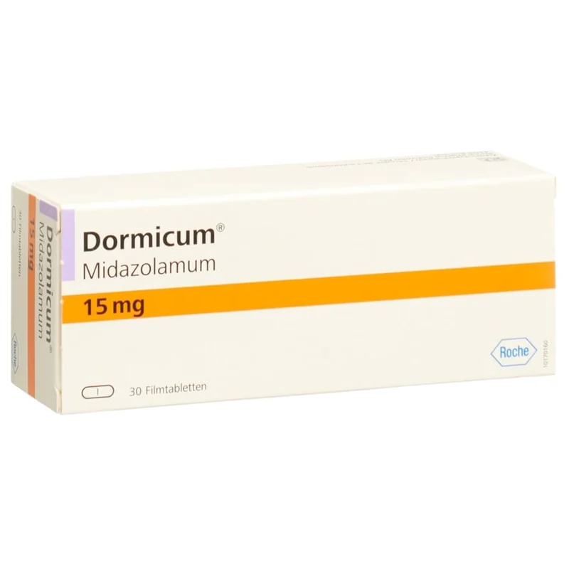 DORMICUM 15MG 1X1