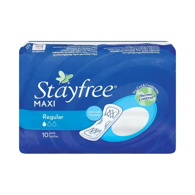 STAYFREE MAXI REG[UNSNTED]10'S