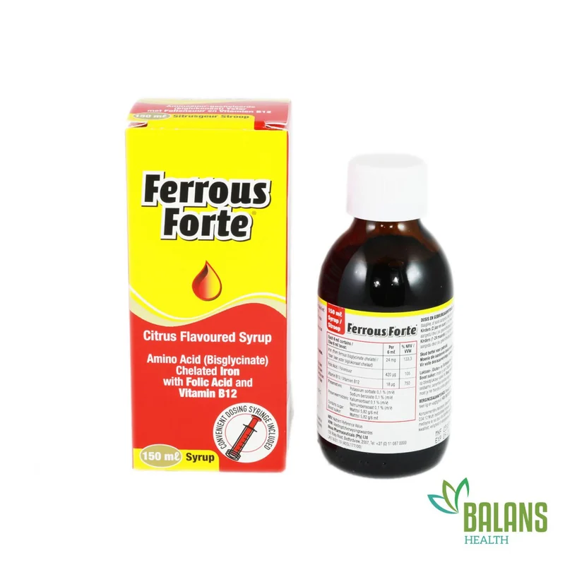 FERROUS FORTE IRON SYRUP 150ML