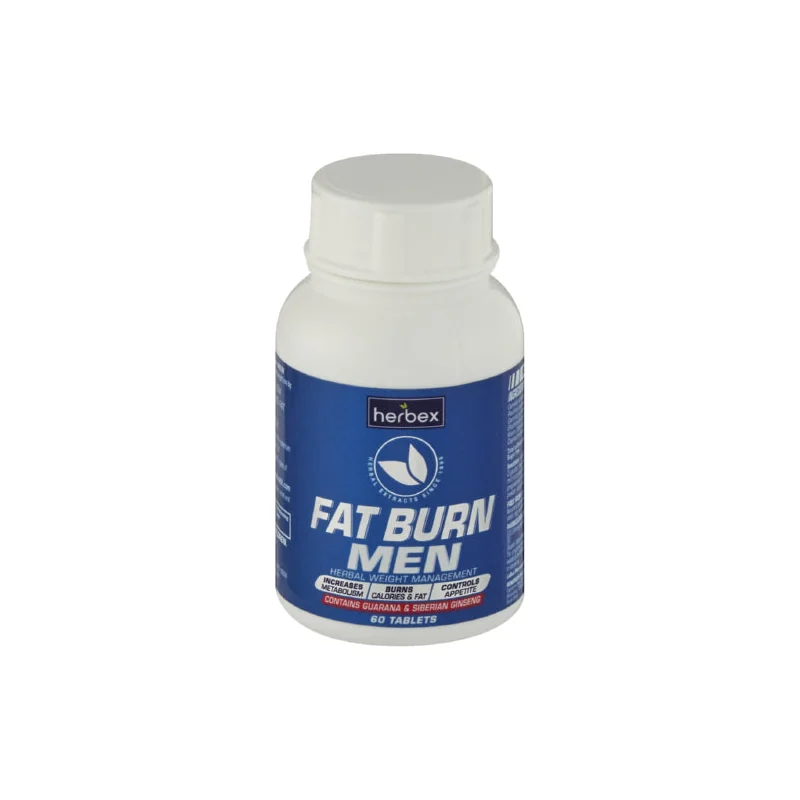 HERBEX FAT BURN-MEN TABS 60S