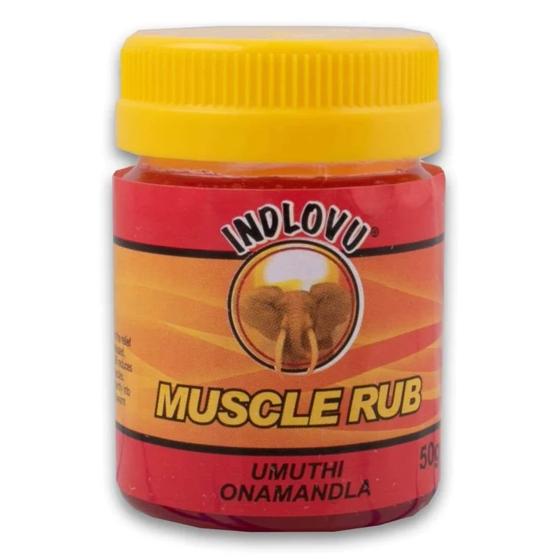 INDLOVU MUSCLE RUB 50G JAR