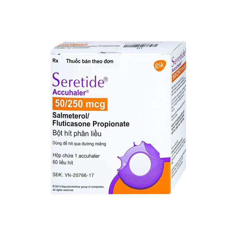 SERETIDE 50/250 ACCUHALER