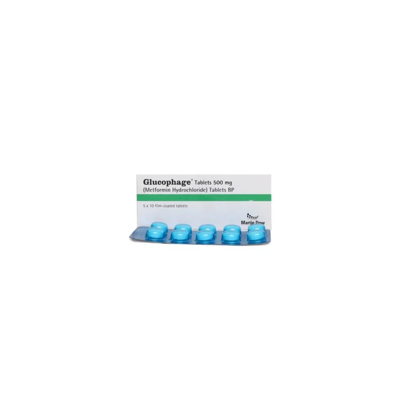 GLUCOPHAGE 500MG 1X1