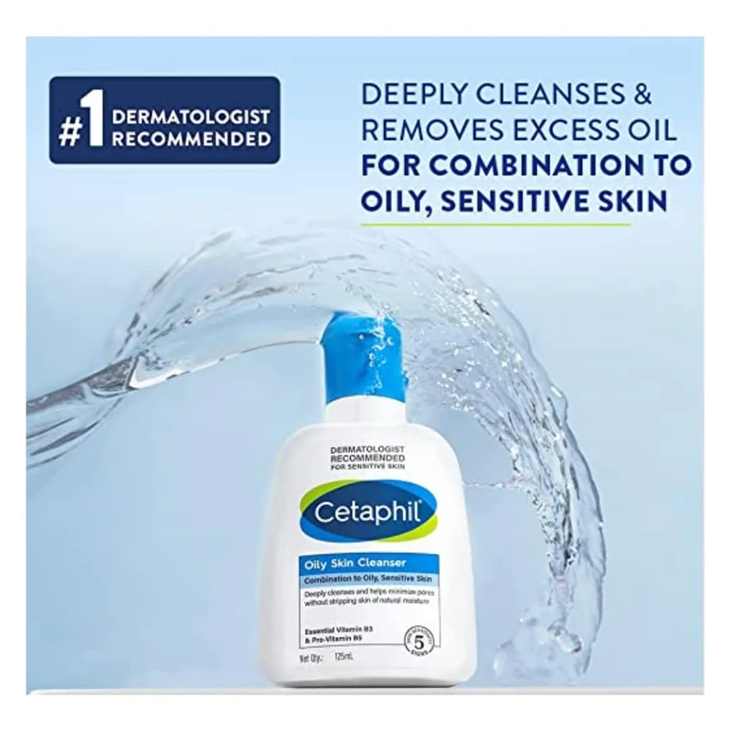 CETAPHIL OILY SKIN CLEANSR125M