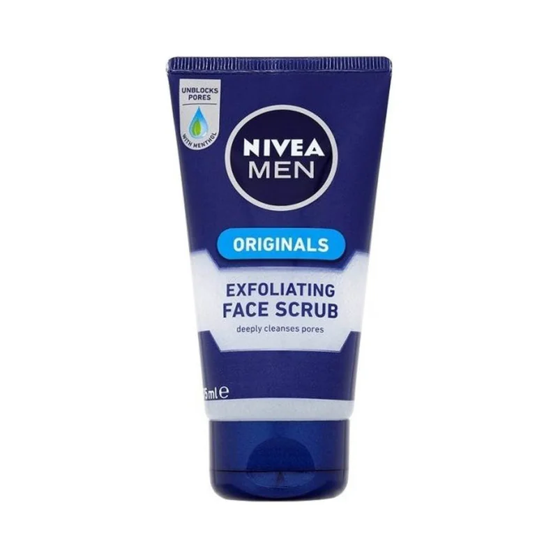 NIVEA MEN EX/FACE SCRUB 75ML