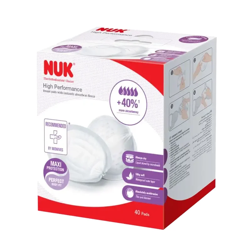 NUK BREAST PADS 40'S